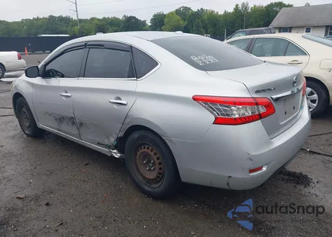 2014 Nissan Sentra Sv z USA, uszkodzony, nr VIN 3N1AB7AP0EY236635